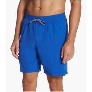 Nike NWT Contend Water Repellent Colorblocked 9" Swim Trunks Game Royal Small